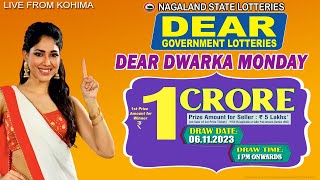 LOTTERY SAMBAD DEAR 1 PM 06112023 NAGALAND LOTTERY LIVE DEAR LOTTERY LIVE LOTTERY SAMBAD [upl. by Carmelo]