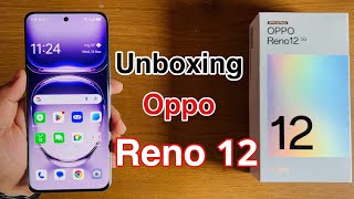 Oppo Reno 12 5G Smartphone Unboxing Hindi [upl. by Moia]