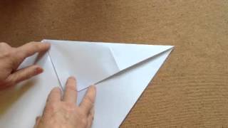 Paper Folding a Tetrahedron pyramid for the Origamichallenged [upl. by Ahsemac]