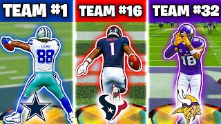 Getting A Win With EVERY NFL Team In One Video In Madden 25 [upl. by Odo]