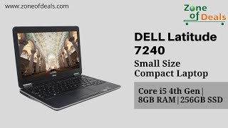 Dell Latitude E7240 i5 4th Gen  Dell Laptops For Business  Dell Core i5 Laptop 2022  Zoneofdeals [upl. by Darnell528]