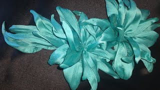 flor pra ombro de vestido pra festa [upl. by Naitsihc]