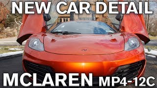 How to Detail Protect New Car McLaren MP412C [upl. by Aleb]