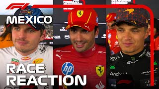 Drivers React After The Race  2024 Mexico City Grand Prix [upl. by Reine]