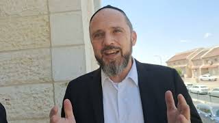 Rabbi Motti Rabinowitz Dvar Torah on Shabbat Parshat Balak  Filmed in Bet Shemesh Israel [upl. by Eanore]