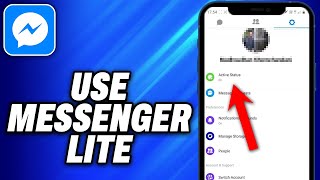 How To Use Messenger Lite 2024  Easy Fix [upl. by Viddah]