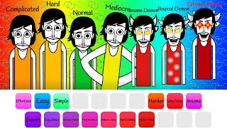 Sprunki Incredibox x Difficultyblocks band ¡Humans Mode New Mod [upl. by Darnell]