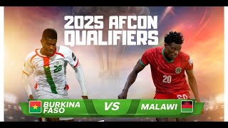 BURKINA FASO VS MALAWI [upl. by Airdnoed]