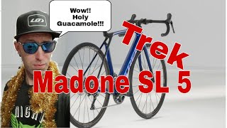 2025 Trek Madone SL 5 105 Gen 8 walkaround Review [upl. by Drawde]