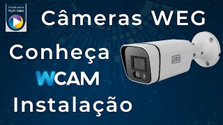 Como é a Câmera WCAM da WEG Night COLOR com 1080p [upl. by Naitsyrk]