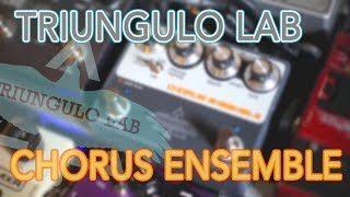 Chorus Ensemble DEMO Boss CE1 Reissue by Triungulo Lab [upl. by Orihakat]