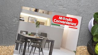 Tavolo allungabile WOOD e Sedie MONACO  MONDO CONVENIENZA [upl. by Gayn]