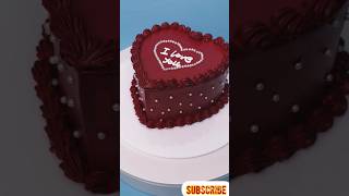 new heart shape cake decoration ideas cake cakedecorating cakedesign chocolatecake [upl. by Nylrahc]