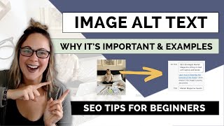 Image ALT Text for SEO What it is amp How to Do it Strategically [upl. by Yila]