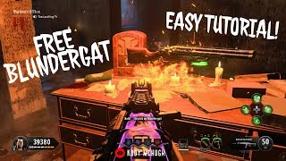 HOW TO Get FREE BLUNDERGAT in BLOOD OF THE DEAD All Skull Locations Easy BO4 Zombies Tutorial [upl. by Nefets]