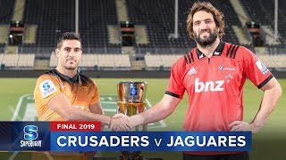 Crusaders v Jaguares  Super Rugby 2019 Final Highlights [upl. by Ardnauqal]