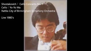 Shostakovich：Cello Concerto No1／YoYo Ma [upl. by Luapleahcim]