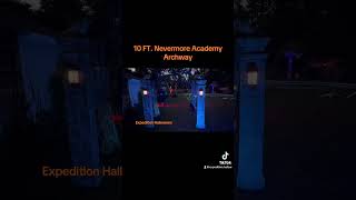 Wednesday 10ft LED Nevermore Academy Arch [upl. by Hadwyn]