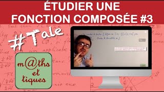 Etudier une fonction composée 36  Dérivabilité expert  Terminale [upl. by Margot]