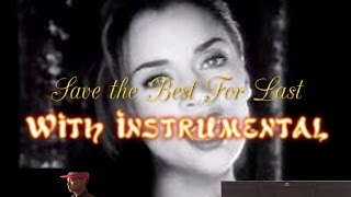 Vanessa Williams  quotSave the Best for Lastquot  Piano Solo Instrumental [upl. by Jude]