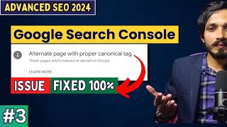 Solution ✅ How to fix Alternate page with Proper Canonical Tag part3 [upl. by Sabir685]