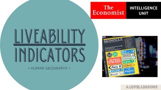 The 4 BEST Indicators to measure Liveability  A Level Geography 2024 [upl. by Lirva]