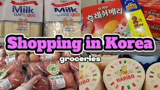 shopping in Korea vlog 🇰🇷 grocery food with prices ㅣ grocery shopping🛒 [upl. by Alur]