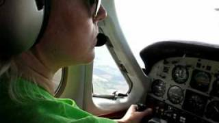 Lisa Colletti Cessna 337P Skymaster Riley Rocket JXN ILS24mp4 [upl. by Yarg]