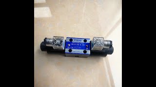 Hydraulic solenoid valve directional valve Oil pressure valve [upl. by Wanda]