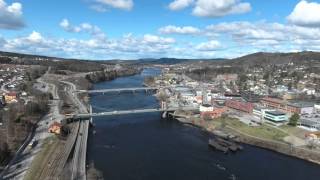 Kongsvinger from the air [upl. by Raoul]