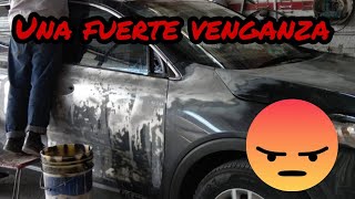 ME AVENTARON quotREMOVEDOR DE PINTURAquot A MI AUTO NUEVO LO ECHARON A PERDER  Servicio Luna [upl. by Franzen]