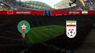 FIFA WM 2018 Prognose Marokko  Iran Gruppe B [upl. by Roze]