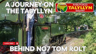 A Journey on the Talyllyn Railway behind Tom Rolt  Fathew Valley Tywyn Gwynedd [upl. by Stilwell]