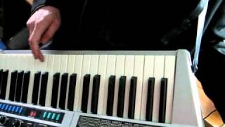 FORMANTA MINI  Soviet synth keytar  how it sounds [upl. by Eisej576]