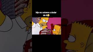 No volveré a dudar  los simpson lossimpson lossimpsonlatino luistoonexpress memes meme humor [upl. by Sabelle]