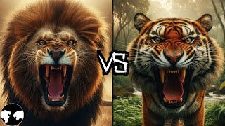 LION vs TIGER  Who will win on 1v1 Fight  Watch till end [upl. by Egor]