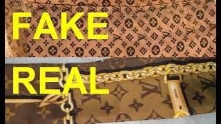 Real vs Fake Louis Vuitton scarf How to spot counterfeit Louis V shawls and scarfs [upl. by Nomor]