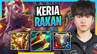 KERIA BRINGS BACK RAKAN  T1 Keria Plays Rakan Support vs Blitzcrank Season 2024 [upl. by Nillad]