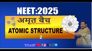 ATOMICSTRUCTURE BOHRSATOMICMODEL NEET CHEMISTRY PYQ LIVE PW UNACADEMY BEST [upl. by Lidah]