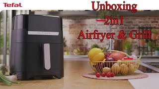 UNBOXING the Tefal 42L EasyFry Precision 2 in 1 Air Fryer amp Grill  DISCOUNT VOUCHER CODE IN VIDEO [upl. by Christine973]