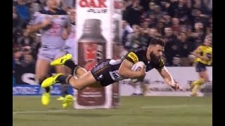 Josh Mansour try  Round 23 2017 v North Queensland [upl. by Christenson]