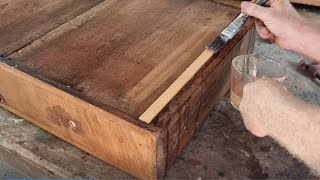 Repairing The Drawer Runners On A 300 Year Old George 1st Walnut Chest Of Drawers Circa 1715 PT4 [upl. by Aretse]