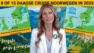 video Unesco Wereld erfgoed Noorse Fjorden 815 daagse cruise vakantie Captain Cruise online [upl. by Litnahc]