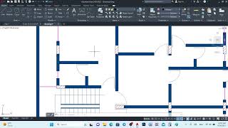 converting the architectural map into a construction map تحويل الخارطة المعمارية الى خارطة انشائية [upl. by Euqimod996]