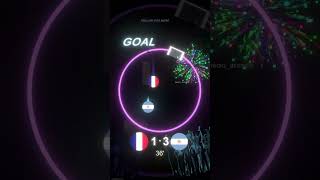 FRANCE vs ARGENTINA🤯footballmarbles footballedit neonarcade france argentina [upl. by Ashman]