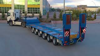 KMD 6 AXLE EXTENDABLE LOWBED [upl. by Deonne]