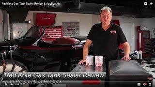 Leaky Gas Tank Red Kote Gas Tank Sealer Review amp Application [upl. by Sadick18]