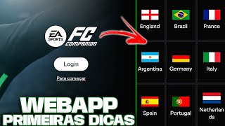 FIFA 25  💻 DICAS PARA PRIMEIRO ACESSO AO WEB APP E COMPANION 📱  LINKER [upl. by Vyky176]