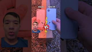 Iphone 6s vs Realme C30 😯💪👍👎 shorts smatphone iphone realmec30 recommended reaction [upl. by Deibel]