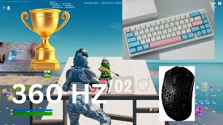 LK67 Gateron Oil Kings  💪360 FPS ASMR Chill❤️  Fortnite 1v1 Build Fights ASMR Gameplay [upl. by Sidoney666]